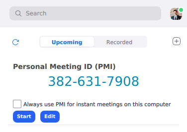Zoom 会议 ID 区别
